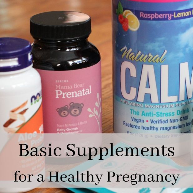 Basic Supplements for a Healthy&nbsp;Pregnancy