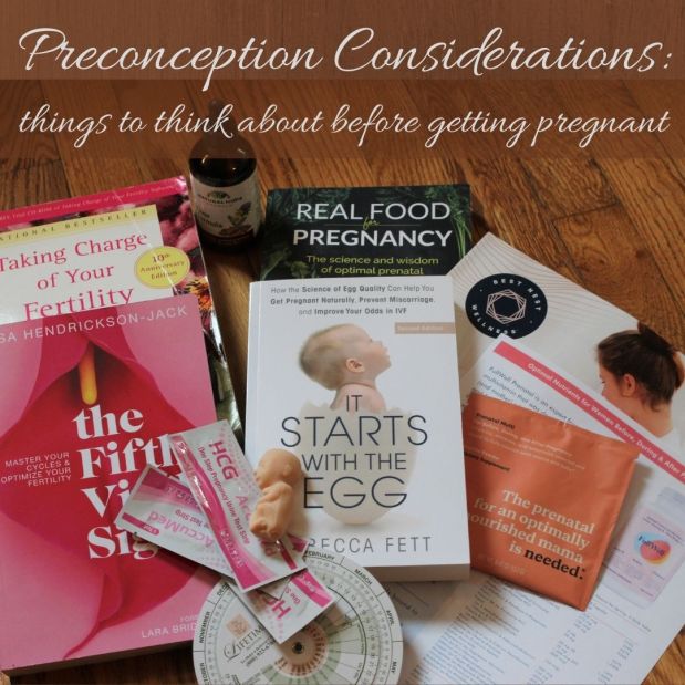 Pre-conception Considerations: Things to Think About Before Getting&nbsp;Pregnant